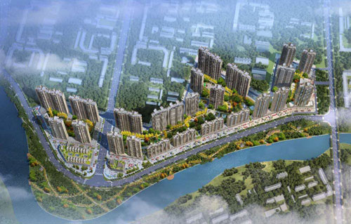 临澧五洲东岸：学府和医院环绕的住宅小区