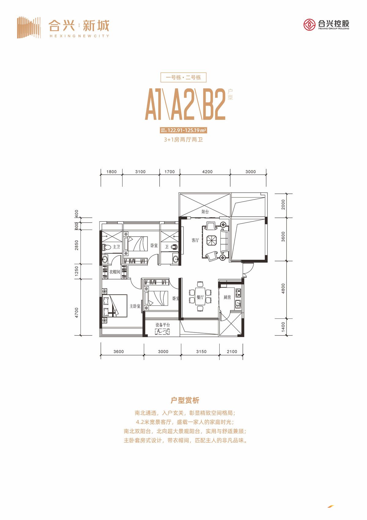 临澧合兴新城A2户型