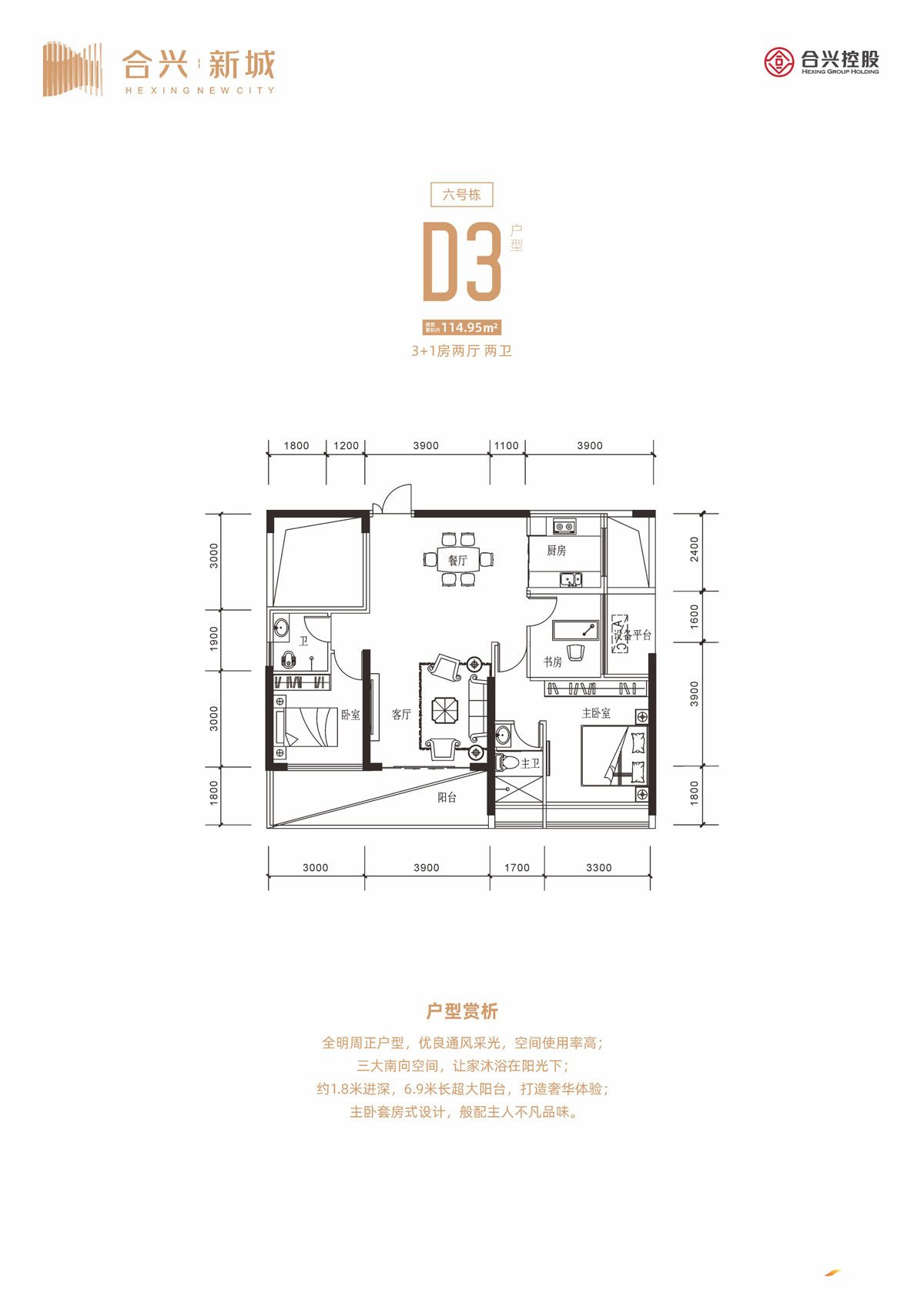 临澧合兴新城D3户型