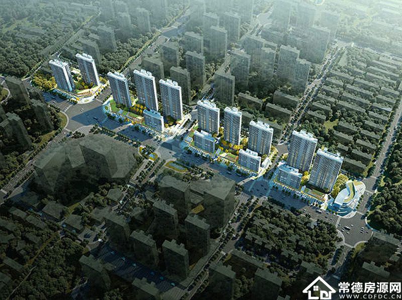 常德旭辉国际新城实景图