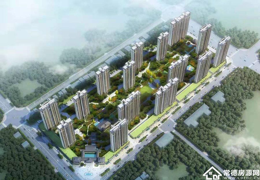 澧县美大中国院子实景图