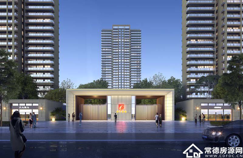 石门碧水馨城实景图