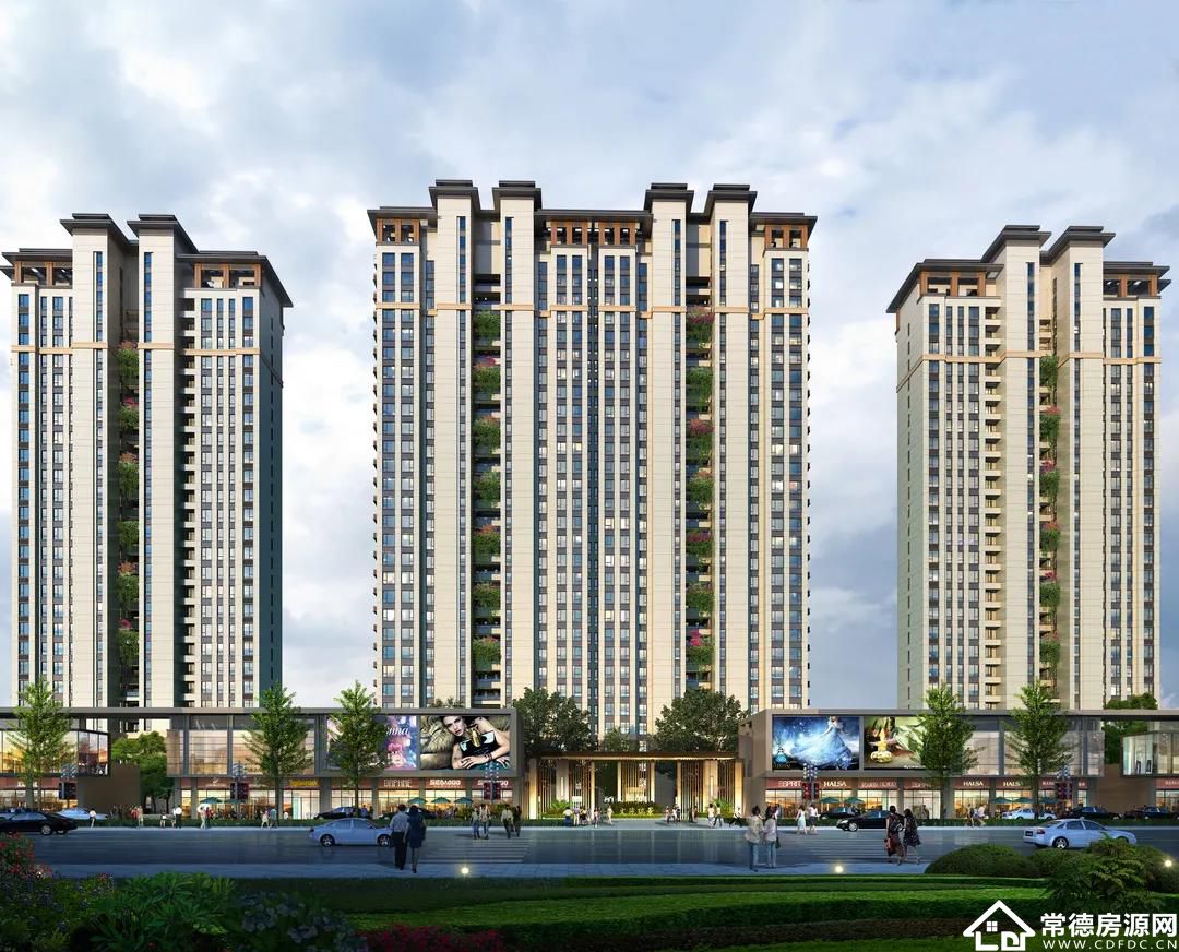 益阳文苑凌云效果图