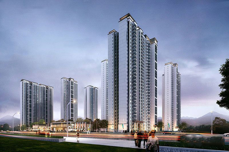 岳阳美的铂悦府配套图